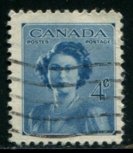 276 Canada 4c Princess Elizabeth Wedding, used