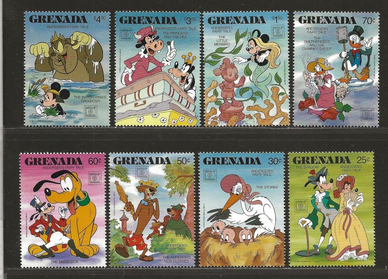 GRENADA SC# 1561-70   VF/MNH