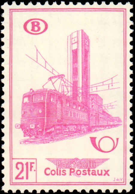 Belgium #Q362-Q364, Complete Set(3), 1954, Hinged