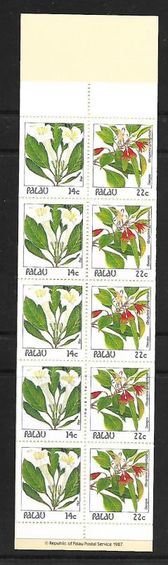 PALAU, 132b , MNH, FLOWERS