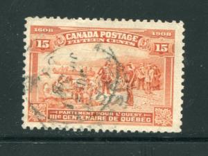 Canada #102 Used VF CDS