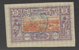 Somali Coast SC#17 Used VF...Fill empty Spots!