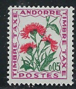 French Andorra J46 MNH 1965 issue (an6139)