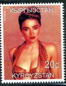 Kyrgyzstan 1999 MADONNA 1 value Perforated Mint (NH)