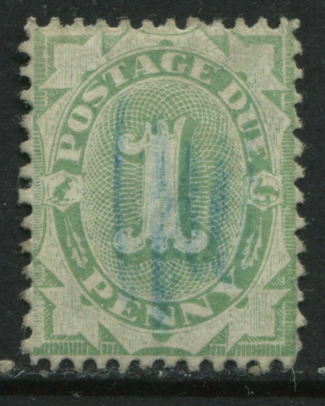 Australia 1902 1d Postage Due perf 11 1/2 very lightly used