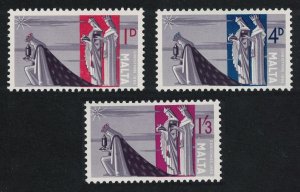 Malta Christmas 3v 1965 MNH SC#341-343 SG#359-361