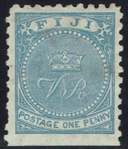 FIJI 1878 VR MONOGRAM 1D PERF 10