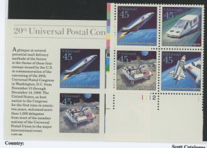 United States #C122-5/C126 Mint (NH) Souvenir Sheet (Space)