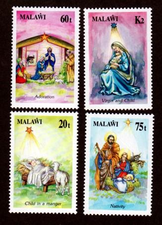 Malawi 594-597 Mint NH MNH Christmas!