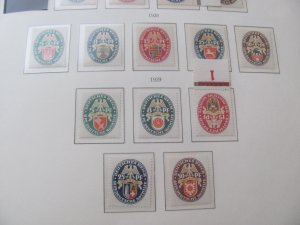 GERMANY MNH 1924-1945 LIGHTHOUSE ALBUM COMPLETE SUPERB (187) SEE DESCRIPTION