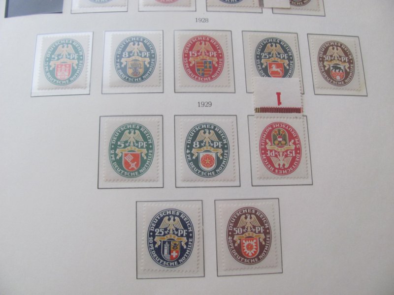 GERMANY MNH 1924-1945 LIGHTHOUSE ALBUM COMPLETE SUPERB (187) SEE DESCRIPTION