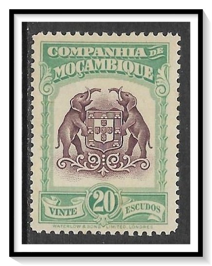 Mozambique Company #193 Coat Of Arms MNH