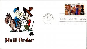 Scott 1478 8 Cents Mail Order Ellis Cartoon Cachet FDC