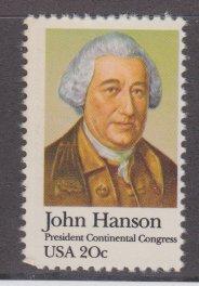US sc#1941 1981 20c John Hanson MNH
