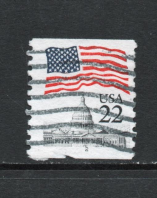 Scott # 2115   used  PNC # 2  single  Wide Block Tag