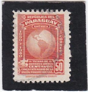 PARAGUAY, #  374     used