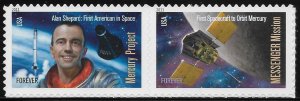 US SC#4588a - Project Mercury/Messenger Mission - MNH - Forever - Pair