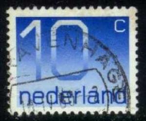 Netherlands #537 Numeral; Used