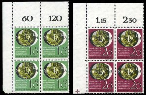 Germany #B318-319 (Mi. 139-140) Cat€440, 1951 National Philatelic Expositio...