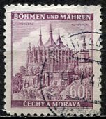 Czechoslovakia - Bohemia & Moravia; 1939: Sc. # 29: Used Single Stamp