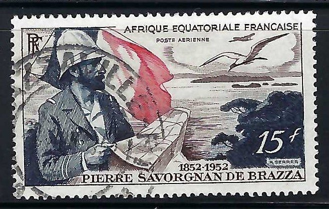 French Equatorial Africa C35 VFU 569F