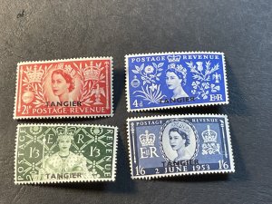 GREAT BRITAIN/BOA/TANGIER # 579-582-MINT/HINGED--COMPLETE SET--1953