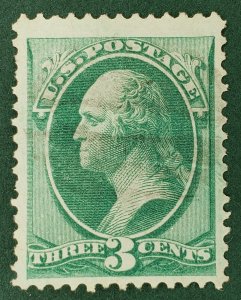 United States, Scott #136, VF used, couple short perfs