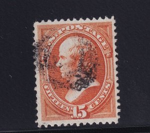 141 VF+ used w/PSAG cert grade 80 neat cancel nice color cv $ ! see pic !