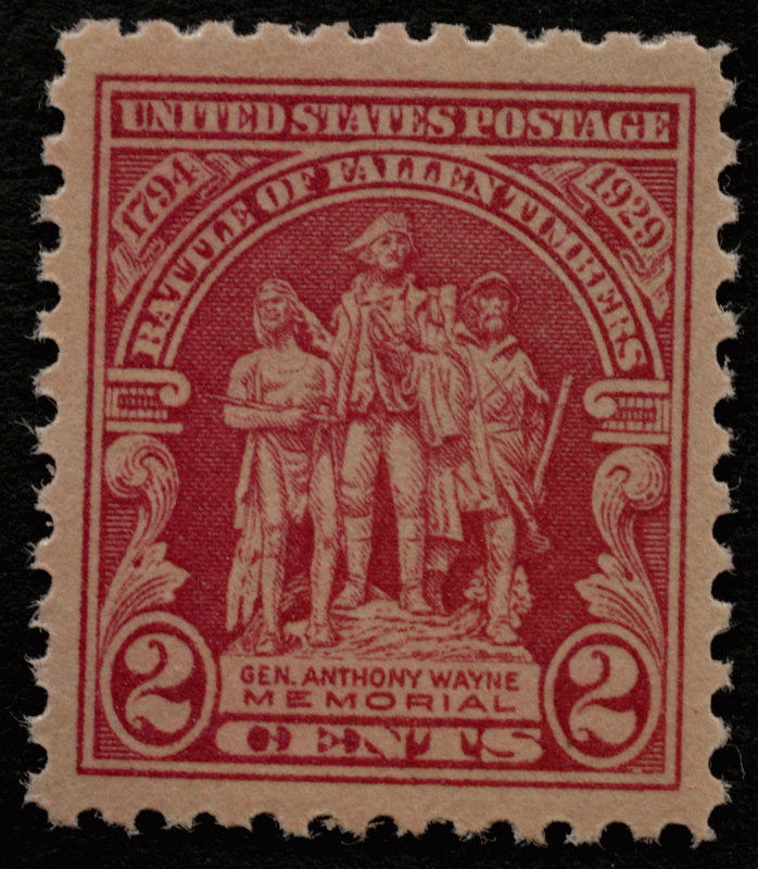 United States #680 Fallen Timbers MNH