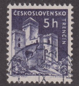 Czechoslovakia 970 Trencin Castle 1960