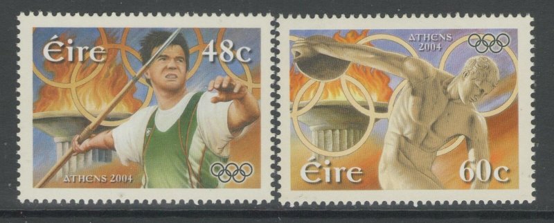 IRELAND SG1661/2 2004 OLYMPIC GAMES MNH