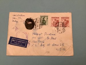 Austria  Opened by Censor 1951 to New York USA Stamps Cover R41489