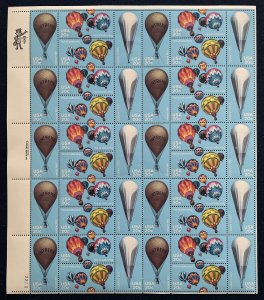 2032-2035 HOT AIR BALLOONING Sheet of 40 US 20¢ Stamps MNH 1983