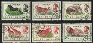 Ethiopia Sc #369-374 Used