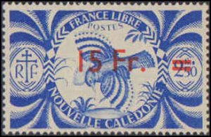 New Caledonia #266-273, Complete Set(8), 1945-1946, Hinged