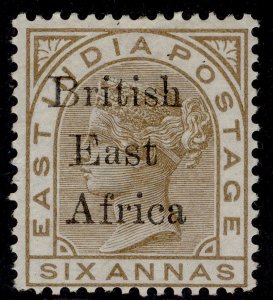 BRITISH EAST AFRICA QV SG56, 6a pale brown, M MINT. Cat £50.