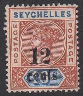 Seychelles 23 MVLH CV $21.00