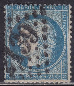 France 58 Ceres 25c 1871