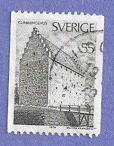 Sweden Scott #859 Glimmingehus, CV $.20, Used