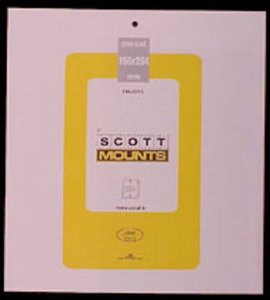 Scott/Prinz Pre-Cut Souvenir Sheets Small Panes Stamp Mounts 156x264 #1003 Clear