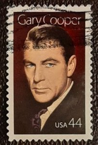 US Scott # 4421; used 44c Gary Cooper from 2009; VF/XF centering; off paper