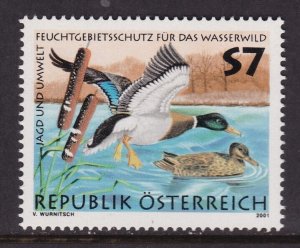 Austria, Fauna, Birds MNH / 2001