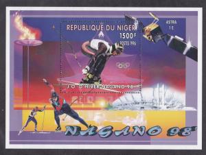 Niger # 919, Nagano Winter Olympics, NH, 1/2 Cat