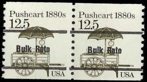 # 2133a MINT NEVER HINGED PRE-CANS. 1880'S PUSHCART