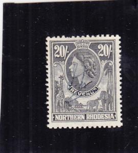 Northern Rhodesia: Revenue, Sc #24, Used (24837)