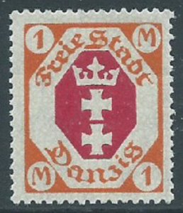 Danzig, Sc #73, 1m MH