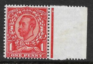 N11(6) 1d Scarlet Vermilion Die 2 with Brandon Cert UNMOUNTED MINT