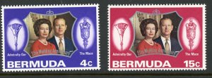 Bermuda 296-297 MNH 1972