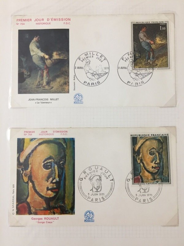 France 1967 MNH Used Art Marianne (Apx 110+) Covers Silks(60+)1.6kg( GM1757)