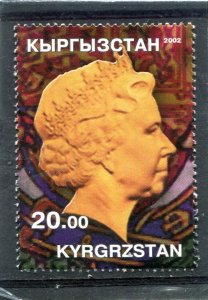 Kyrgyzstan 2002 QUEEN ELIZABETH II Stamp Perforated Mint (NH)